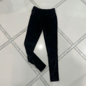 Tucker & Tate girls velvet leggings - like new